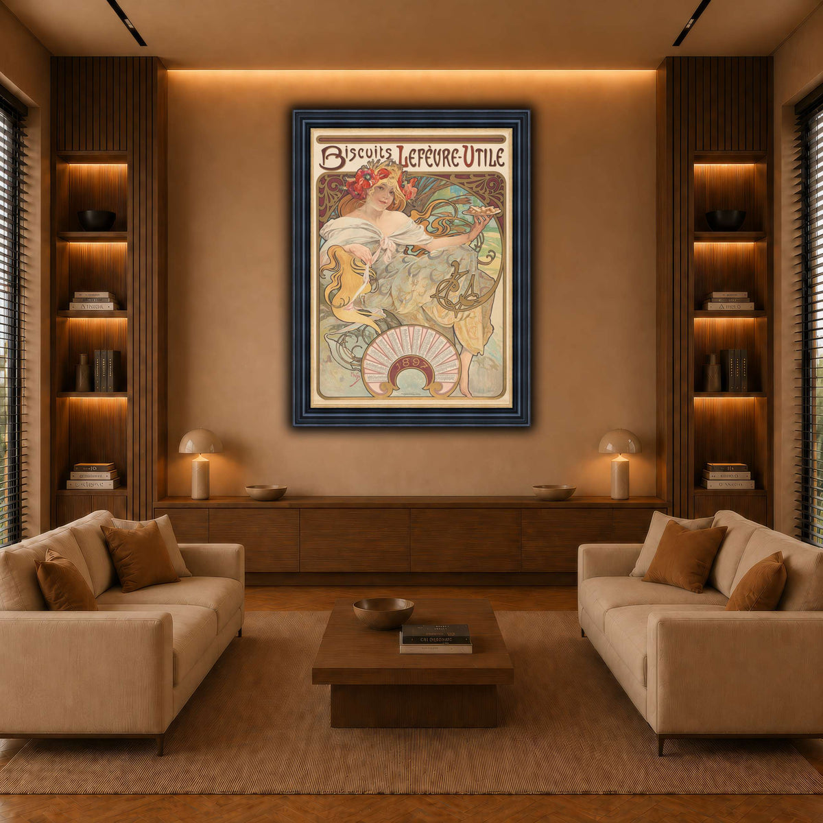 9_Alphonse_Mucha warm-living-room