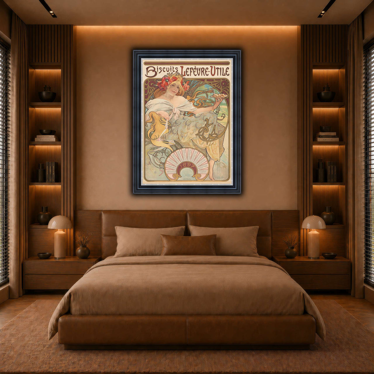 9_Alphonse_Mucha warm-bedroom