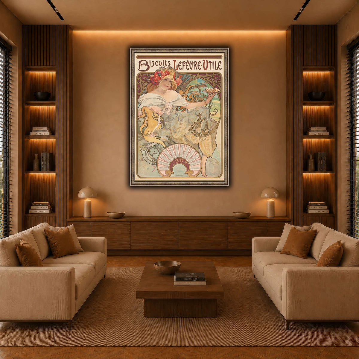9_Alphonse_Mucha warm-living-room