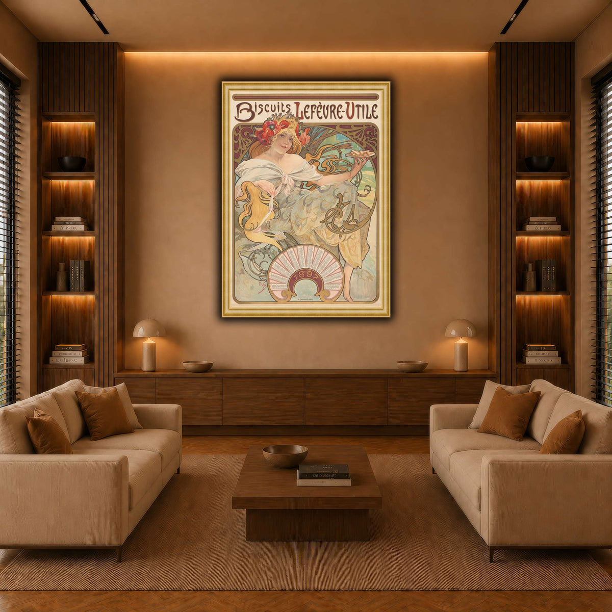 9_Alphonse_Mucha warm-living-room