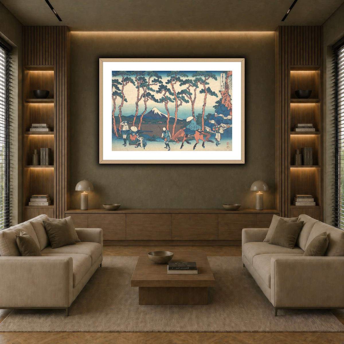9_Katsushika Hokusai  earth-living room
