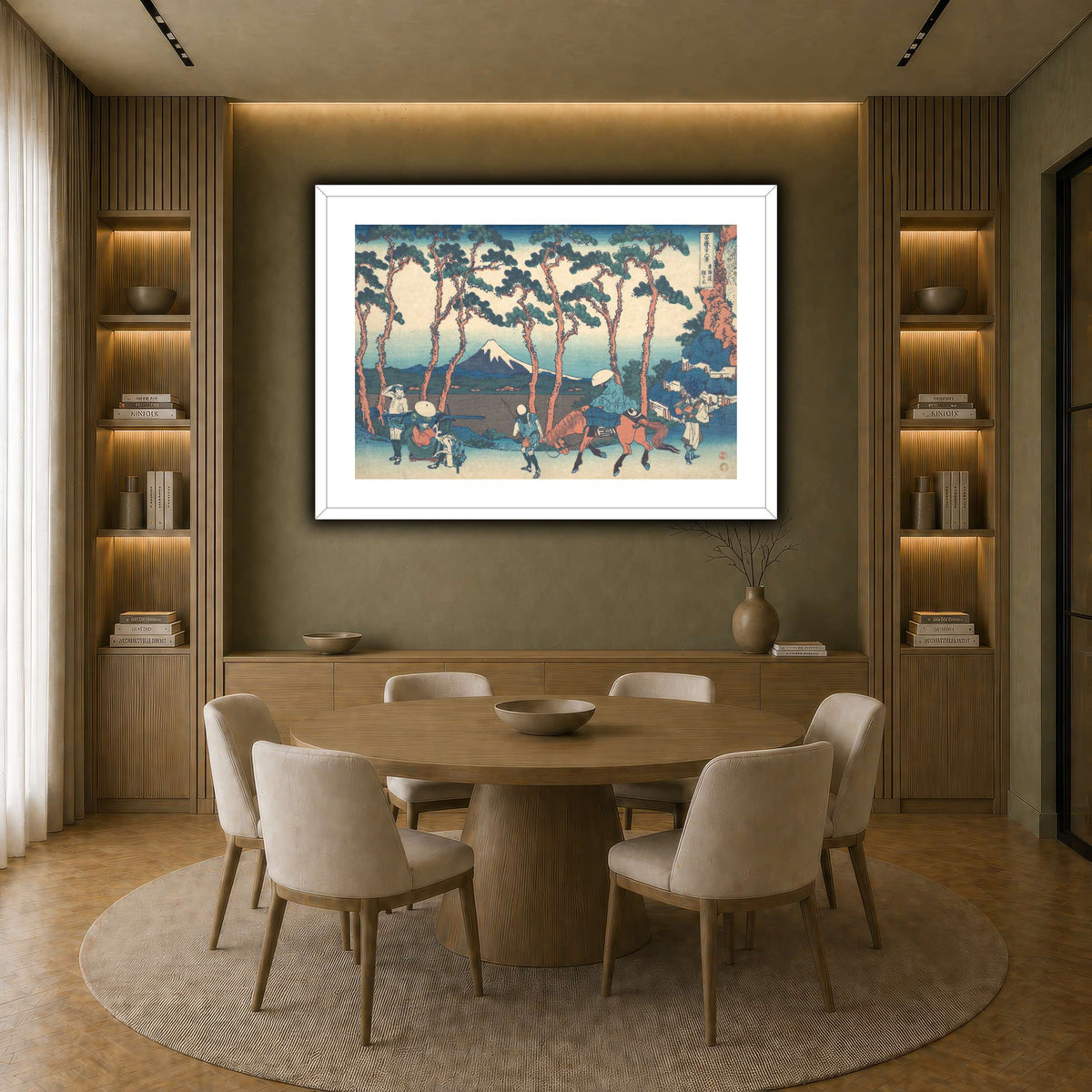 9_Katsushika Hokusai  earth-dining room