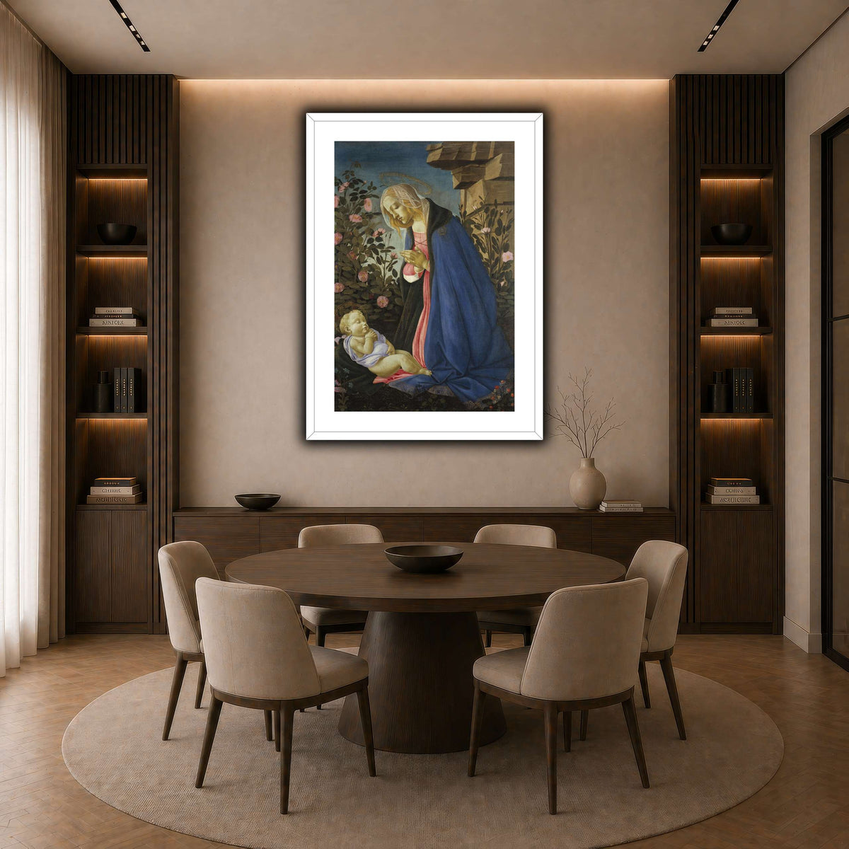 9 dark neutral-dining room