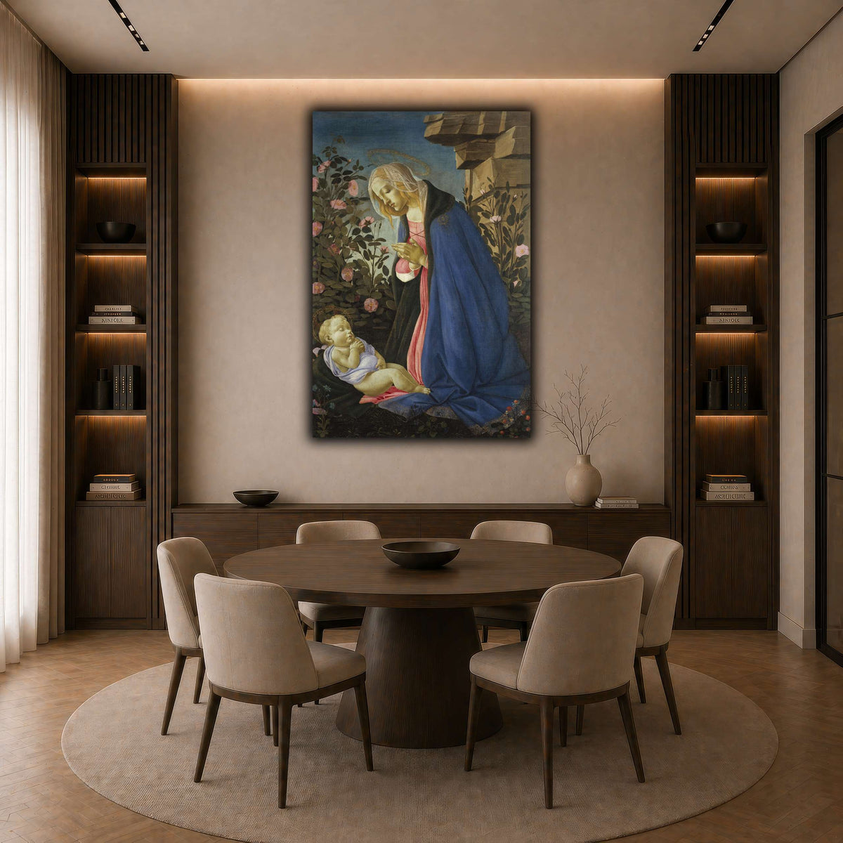 9 dark neutral-dining room