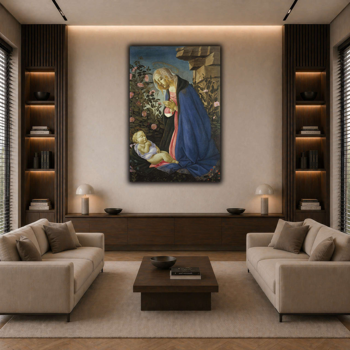 9 dark neutral-living room