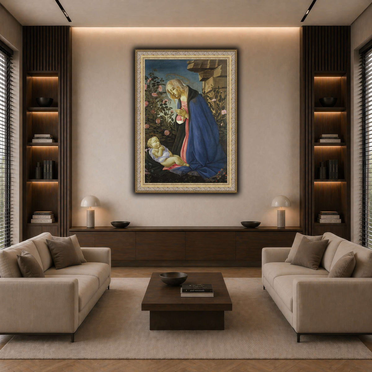 9 dark neutral-living room