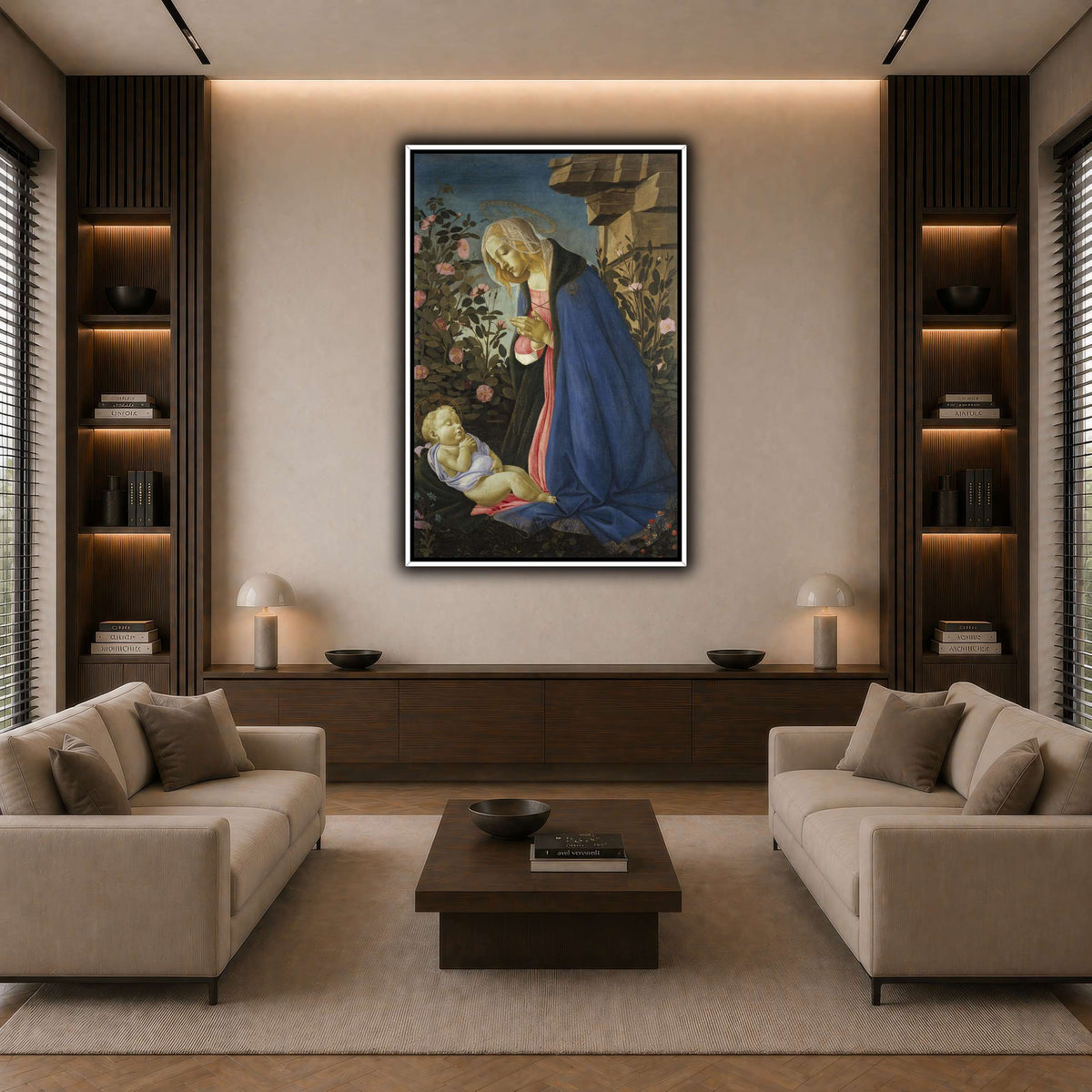 9 dark neutral-living room