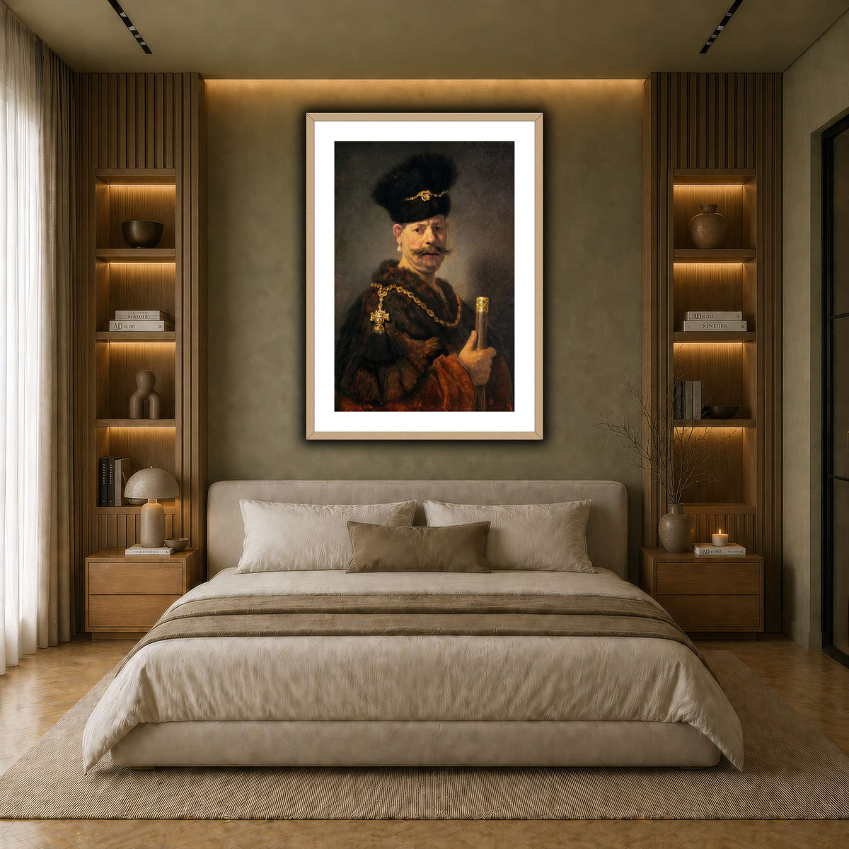 A_Polish_nobleman_Rembrandt-van-Rijn earth-bedroom