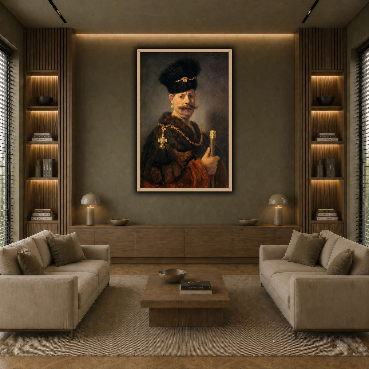 A_Polish_nobleman_Rembrandt-van-Rijn earth-living room