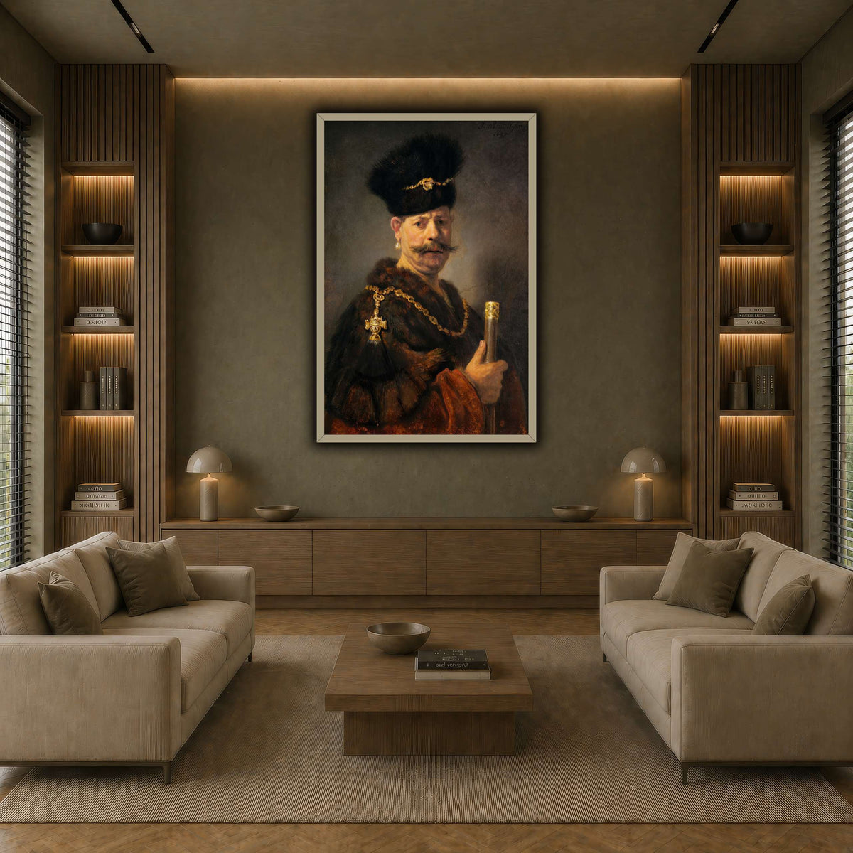 A_Polish_nobleman_Rembrandt-van-Rijn earth-living room