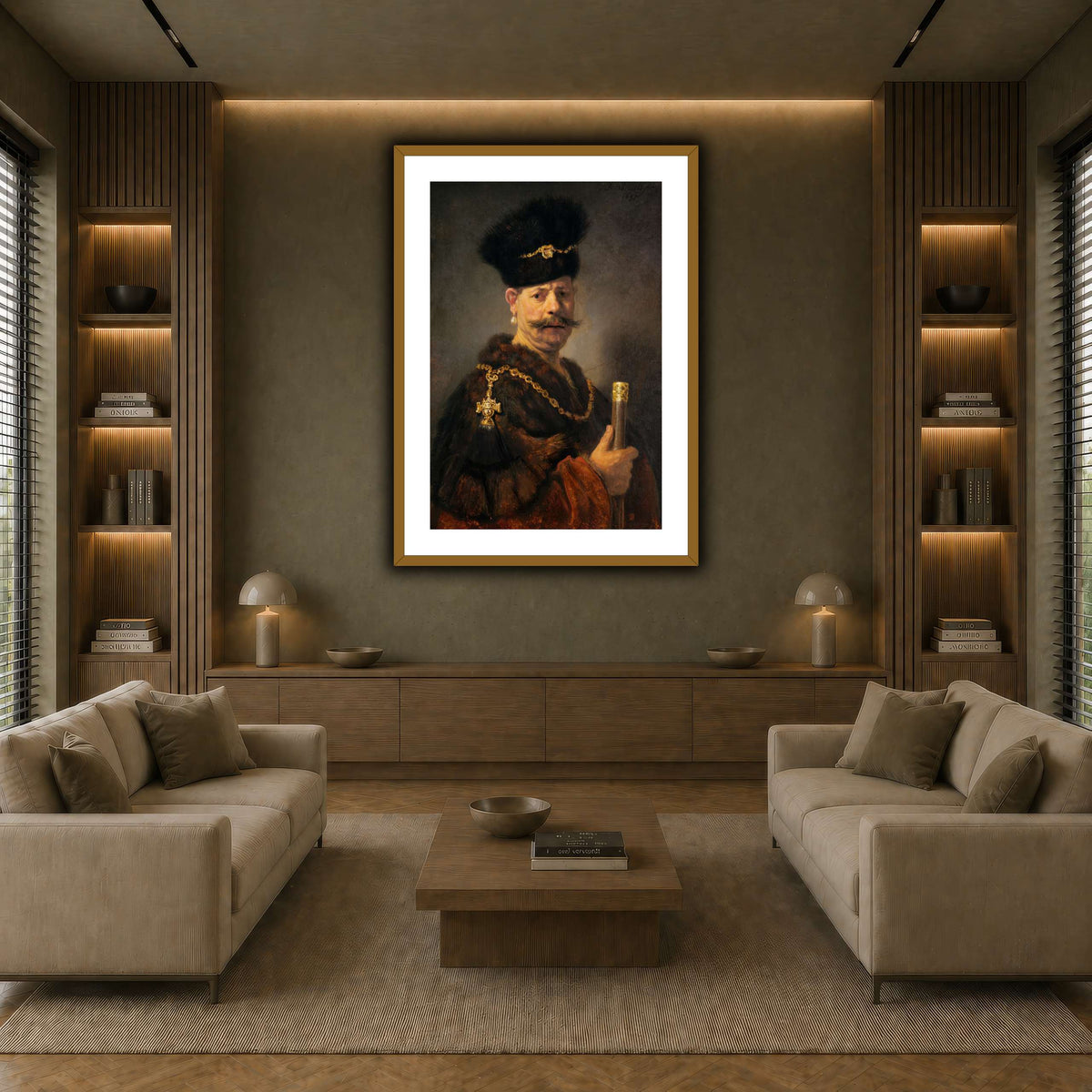 A_Polish_nobleman_Rembrandt-van-Rijn earth-living room