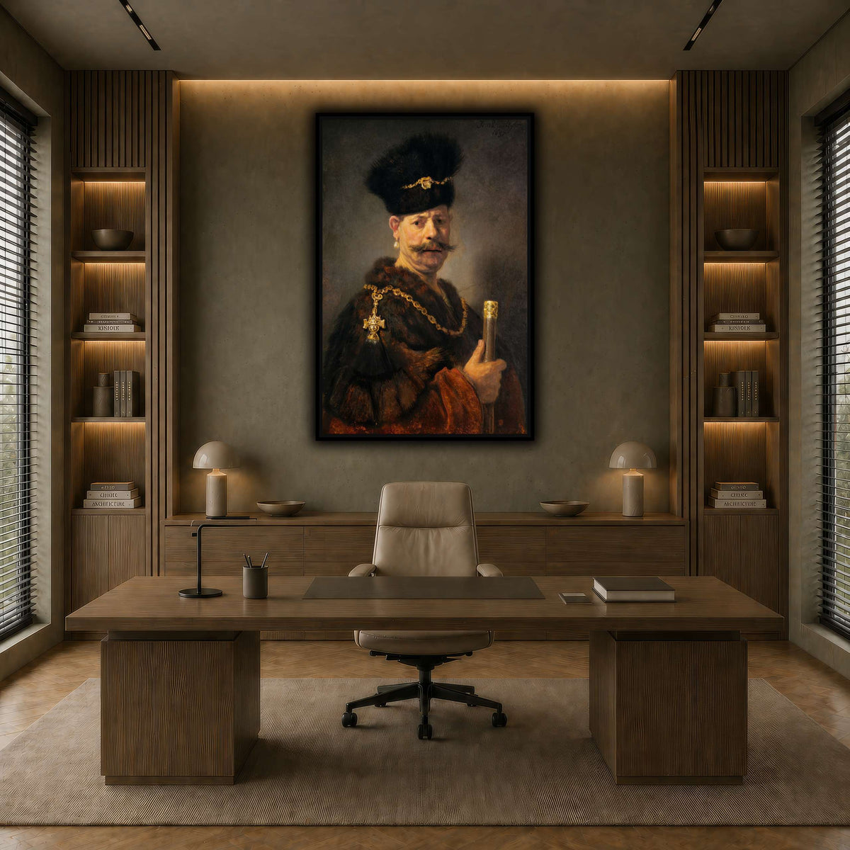 A_Polish_nobleman_Rembrandt-van-Rijn earth-office