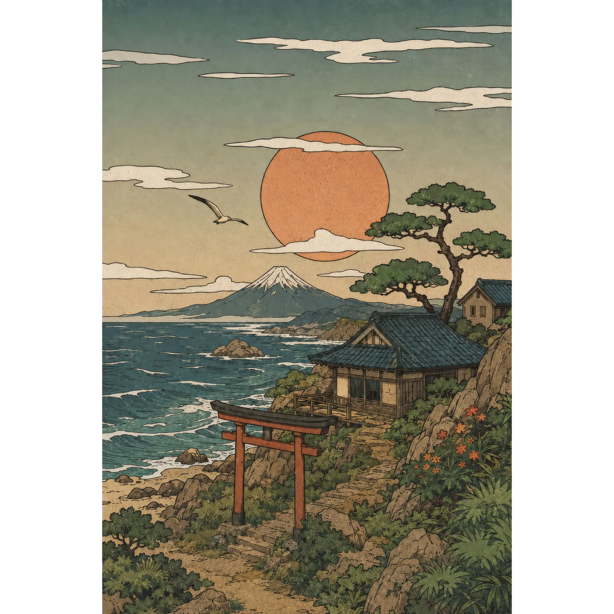A View Toward Fuji