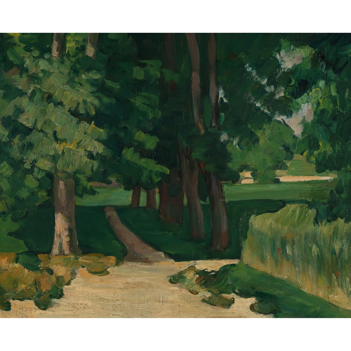 Allee_im_Jas_de_Bouffan_by_Paul_Cezanne