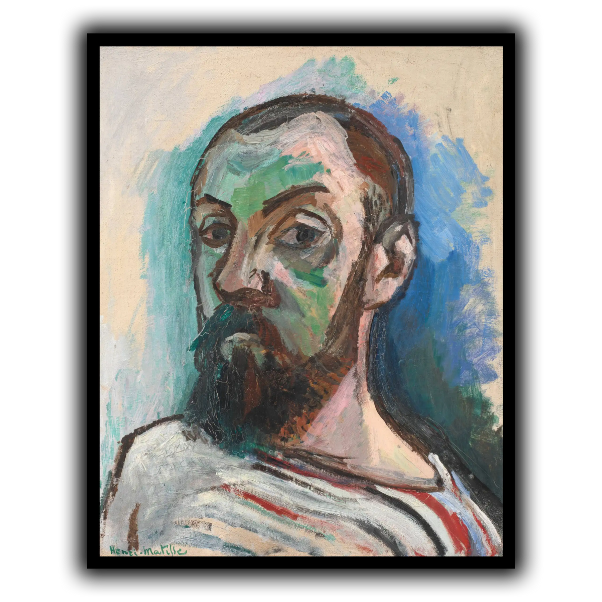 Autoportrait,_Henri_Matisse