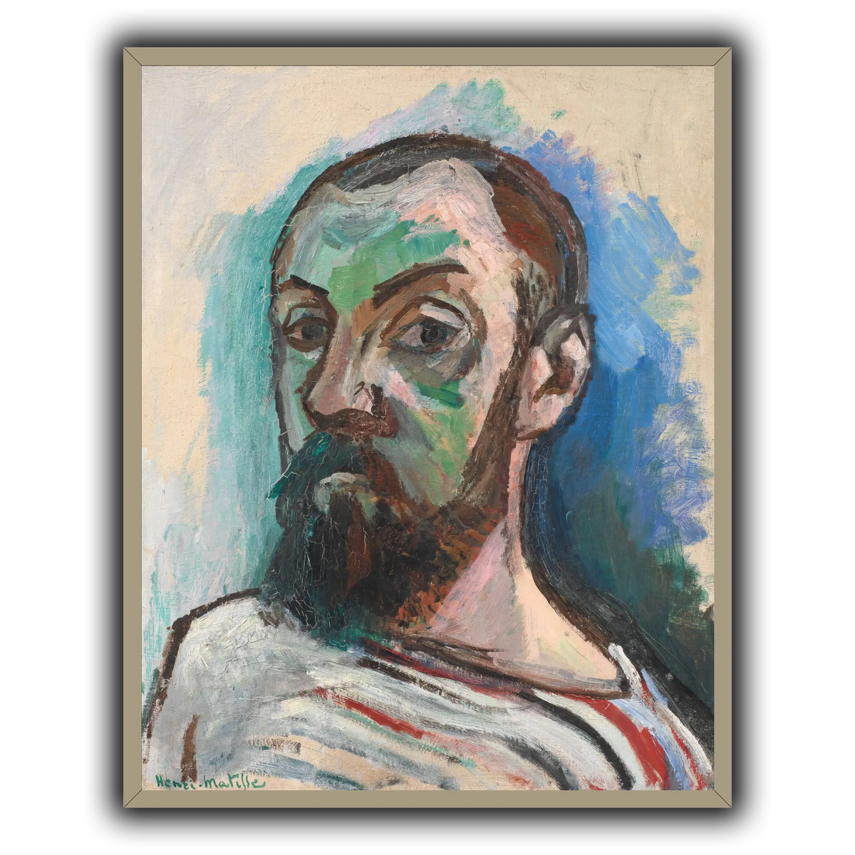 Autoportrait,_Henri_Matisse