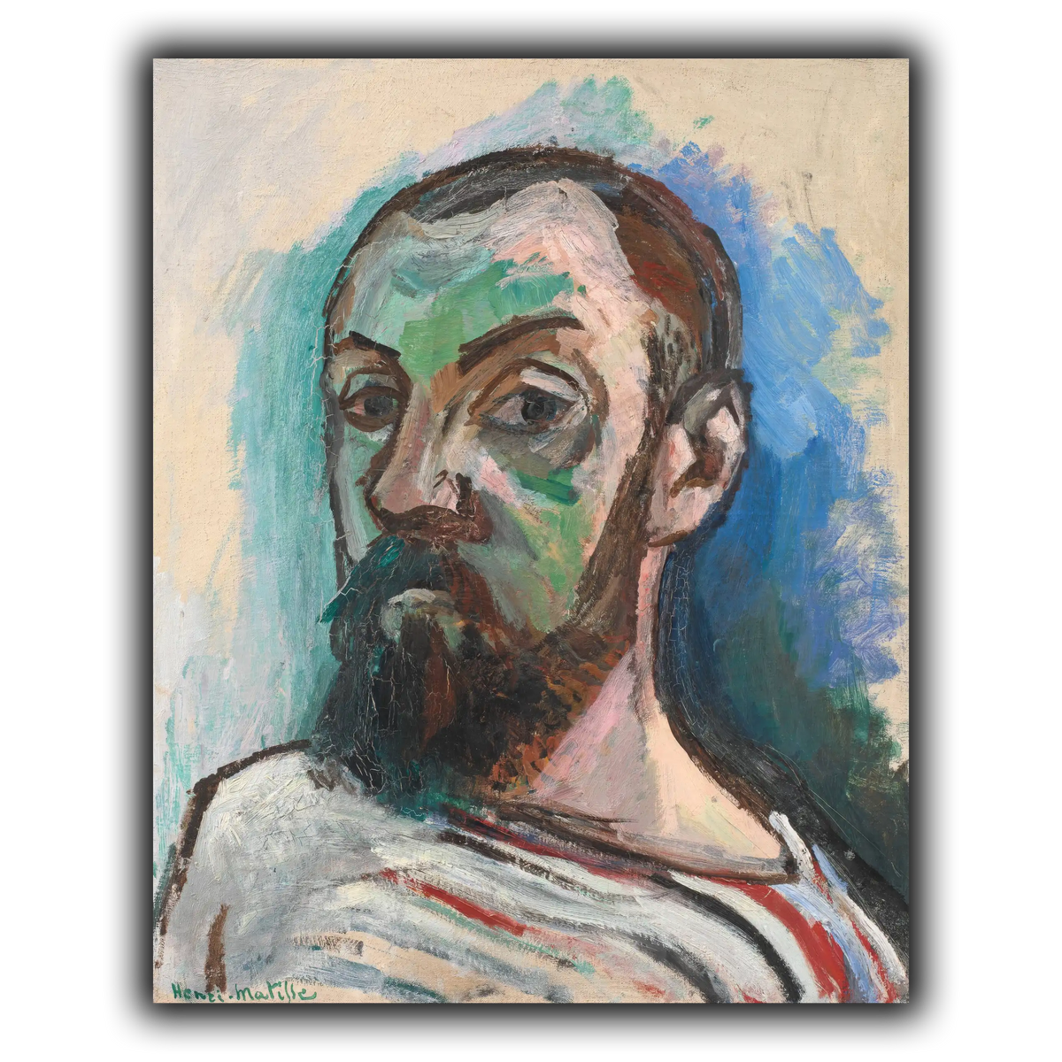 Autoportrait,_Henri_Matisse