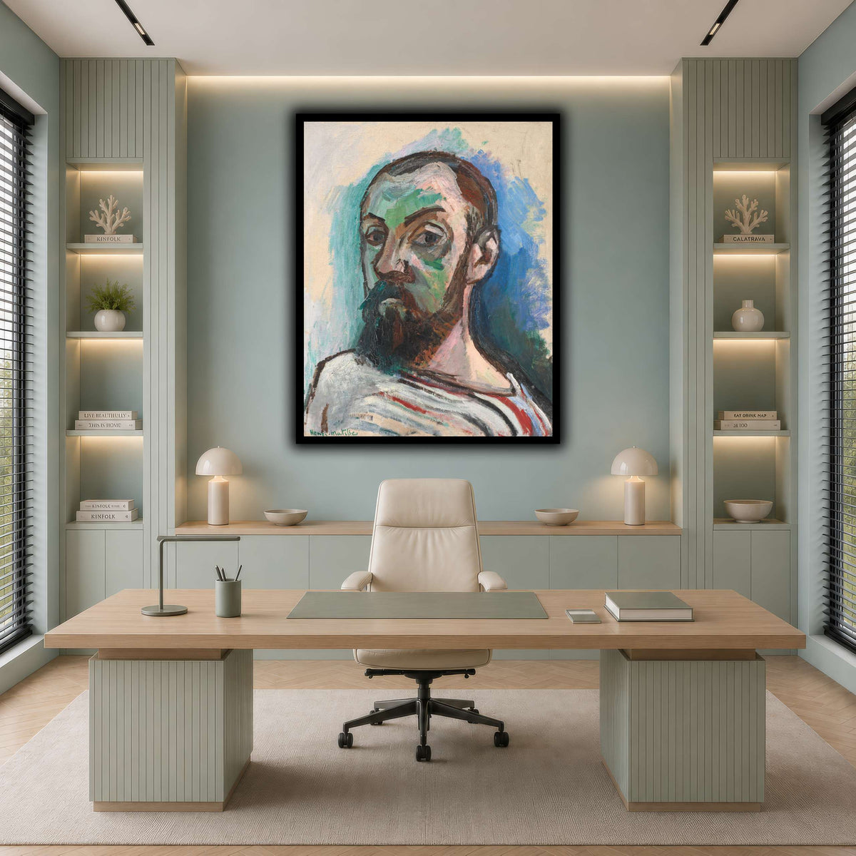 Autoportrait,_Henri_Matisse cool-office