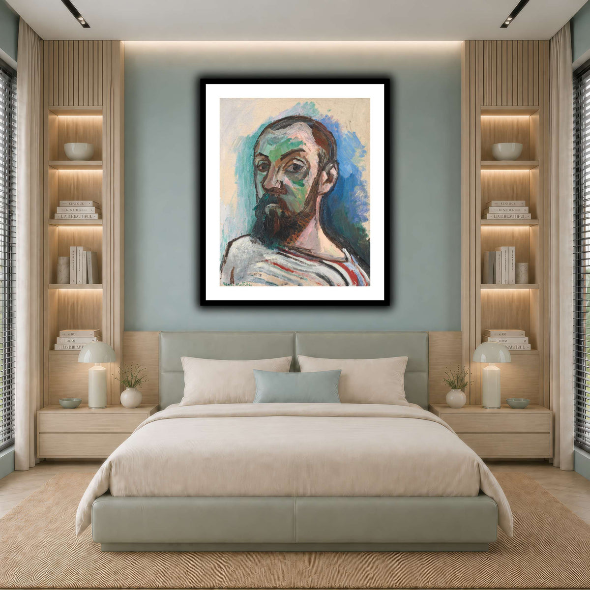 Autoportrait,_Henri_Matisse cool-bedroom