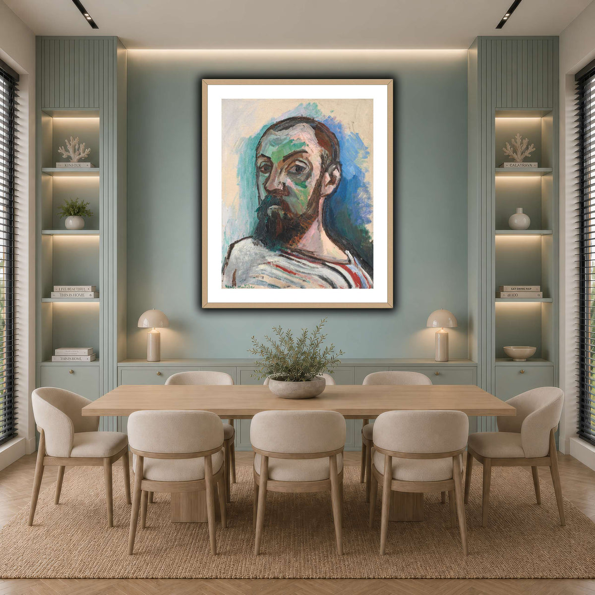 Autoportrait,_Henri_Matisse cool-dining