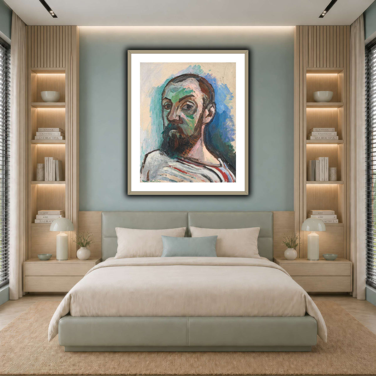 Autoportrait,_Henri_Matisse cool-bedroom