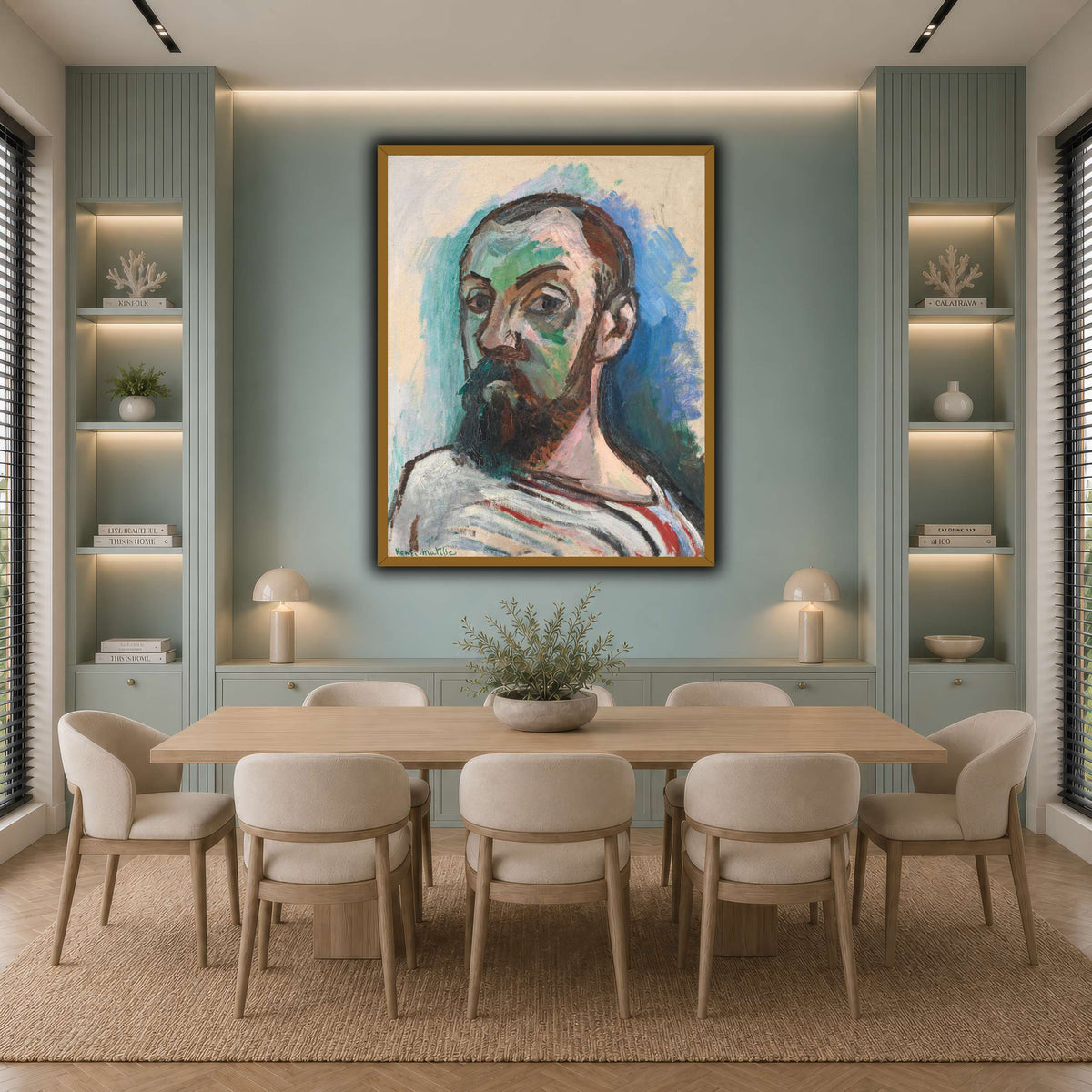 Autoportrait,_Henri_Matisse cool-dining