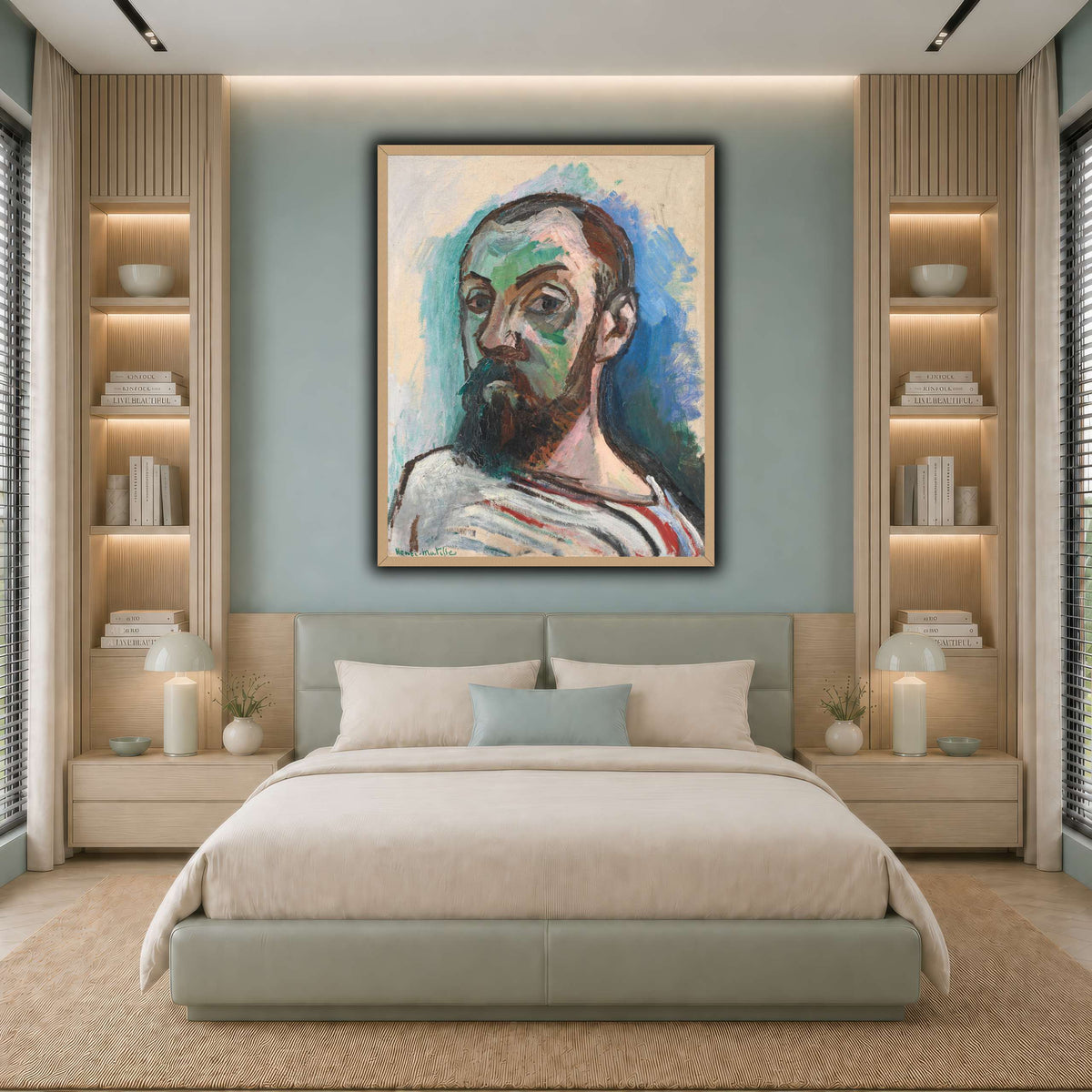 Autoportrait,_Henri_Matisse cool-bedroom