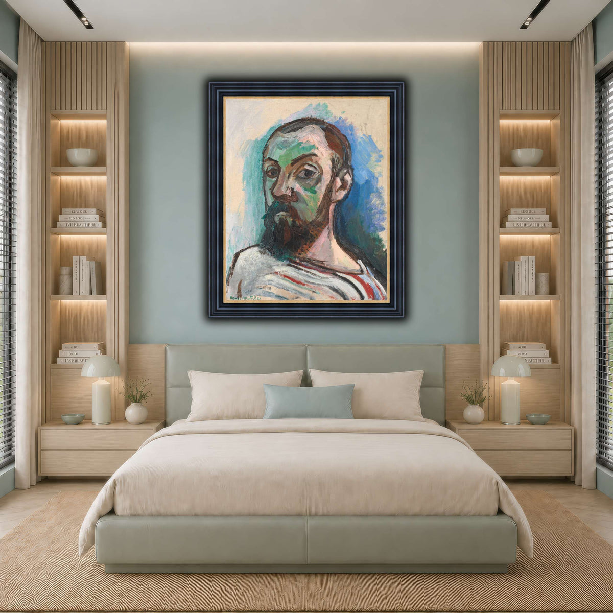 Autoportrait,_Henri_Matisse cool-bedroom