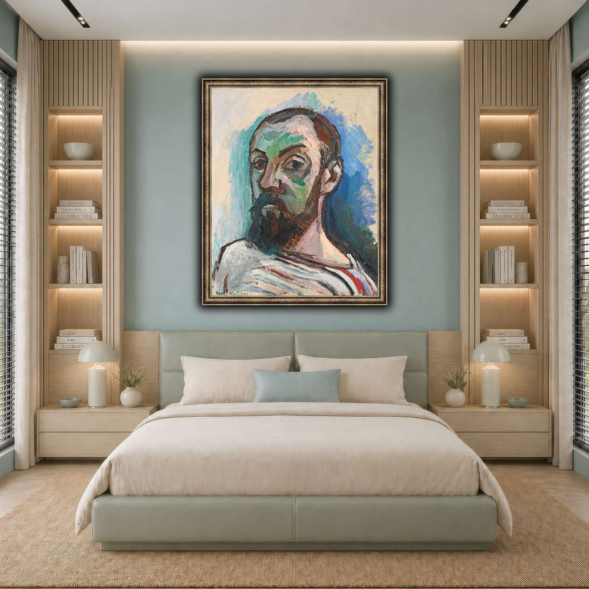 Autoportrait,_Henri_Matisse cool-bedroom