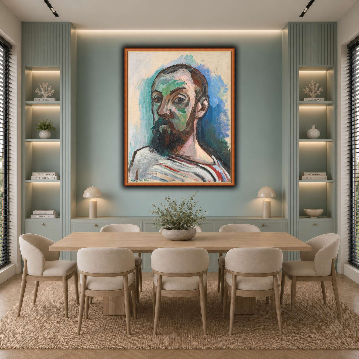 Autoportrait,_Henri_Matisse cool-dining