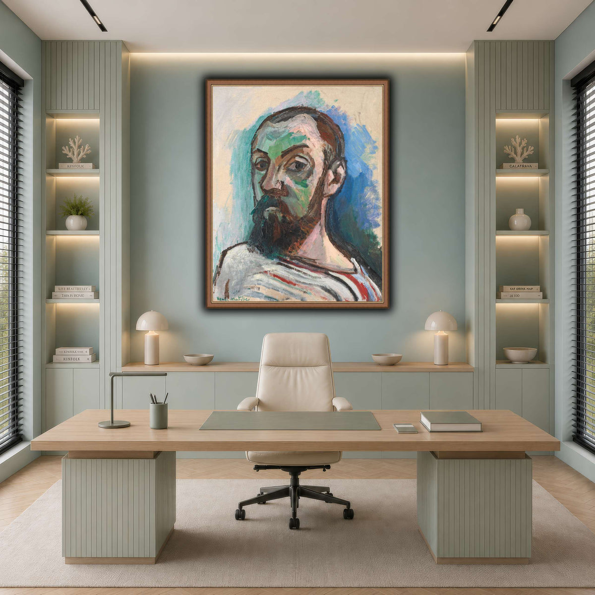 Autoportrait,_Henri_Matisse cool-office