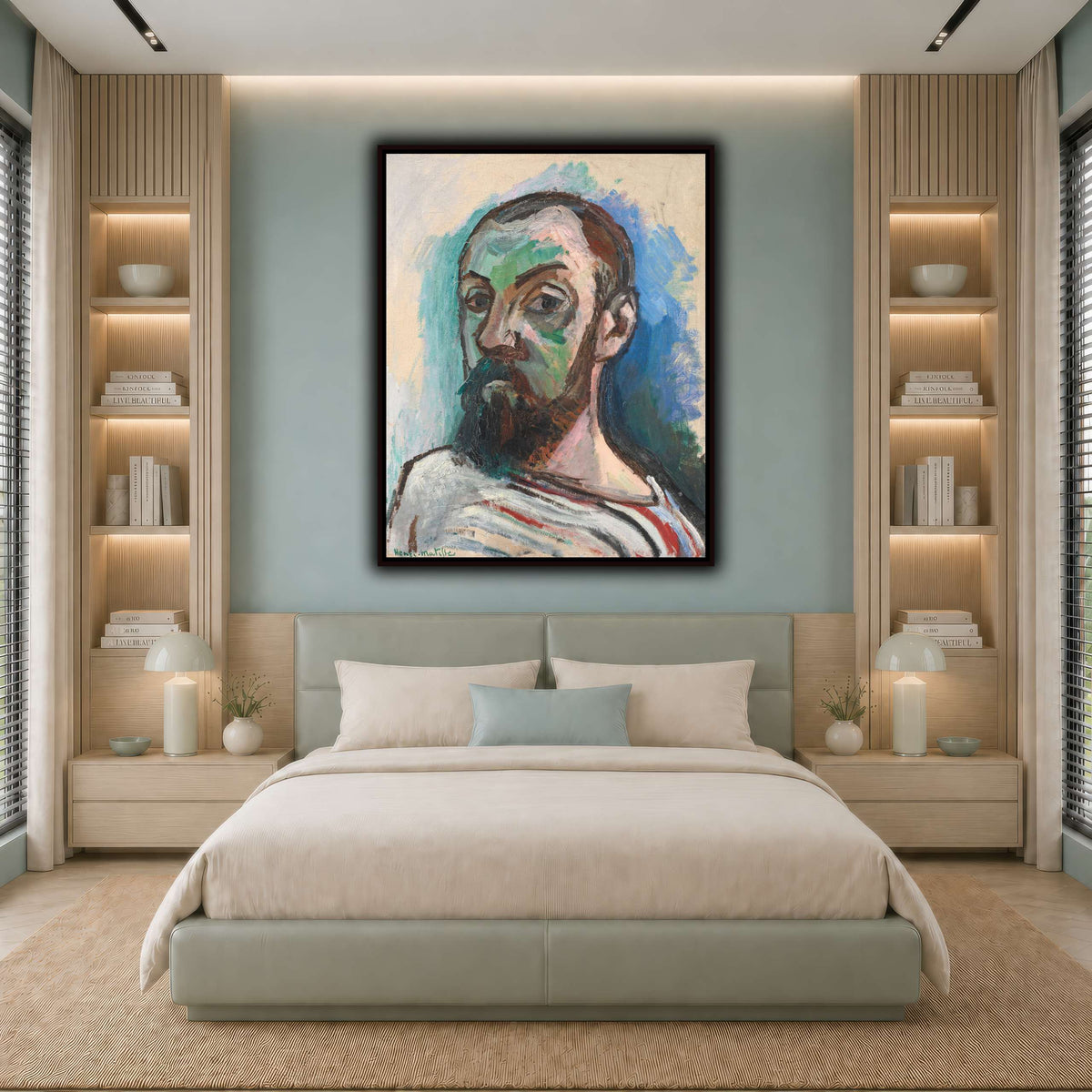 Autoportrait,_Henri_Matisse cool-bedroom