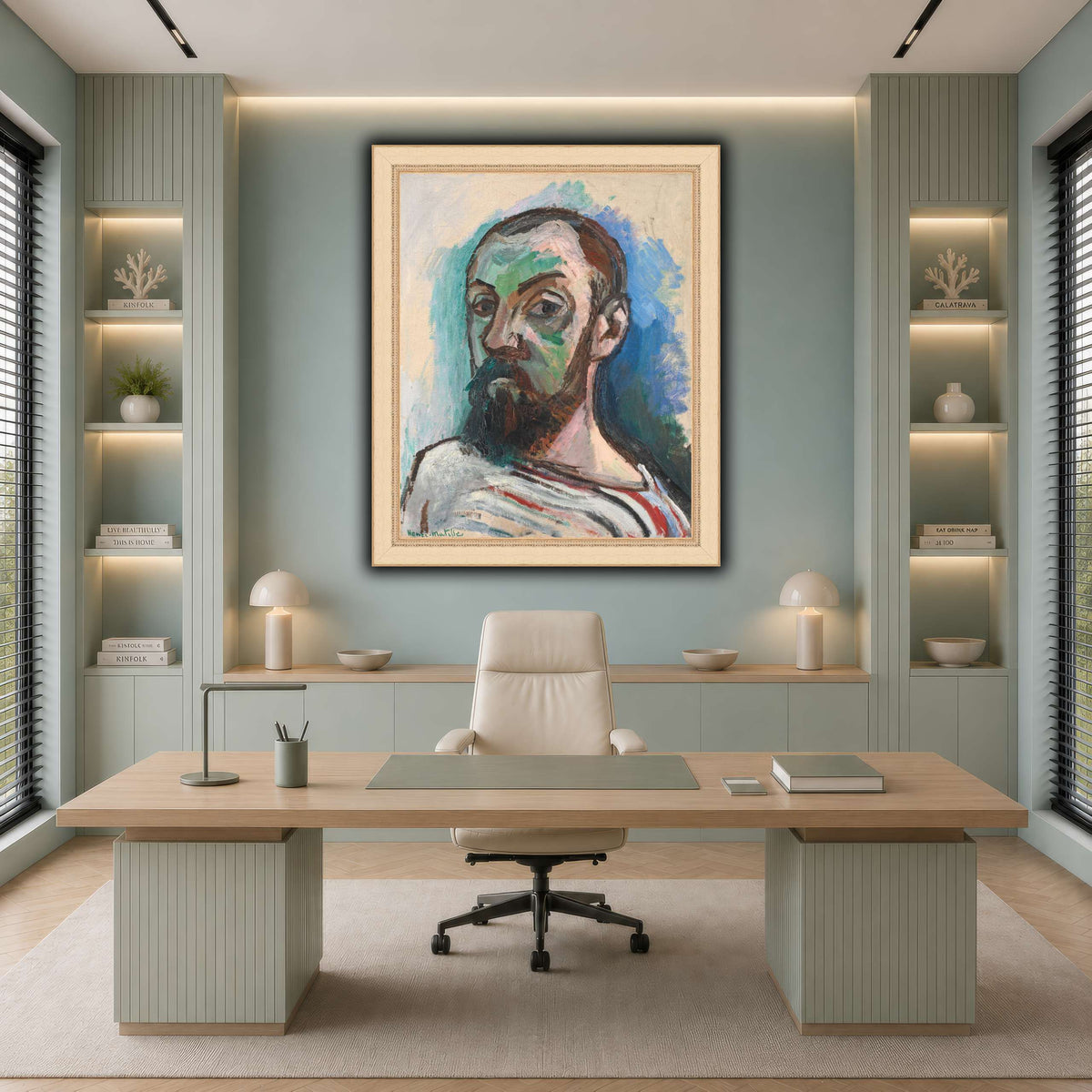 Autoportrait,_Henri_Matisse cool-office