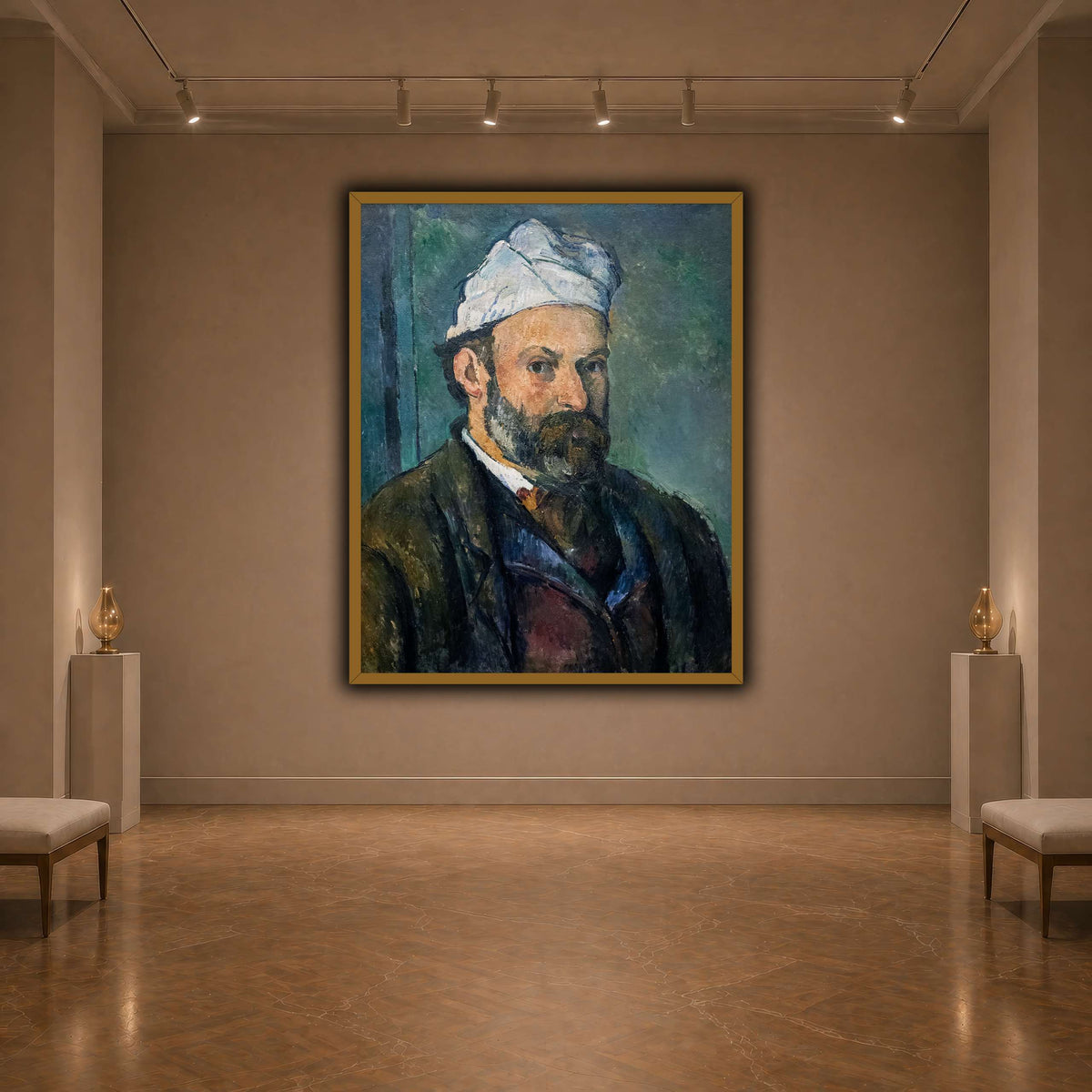 Autoportrait_by_Paul_Cezanne dark neutral-agallery