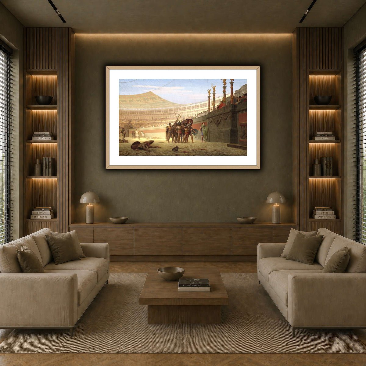 Ave_Caesar_Morituri_te_Salutant_Jean-Léon_Gérôme earth-living room
