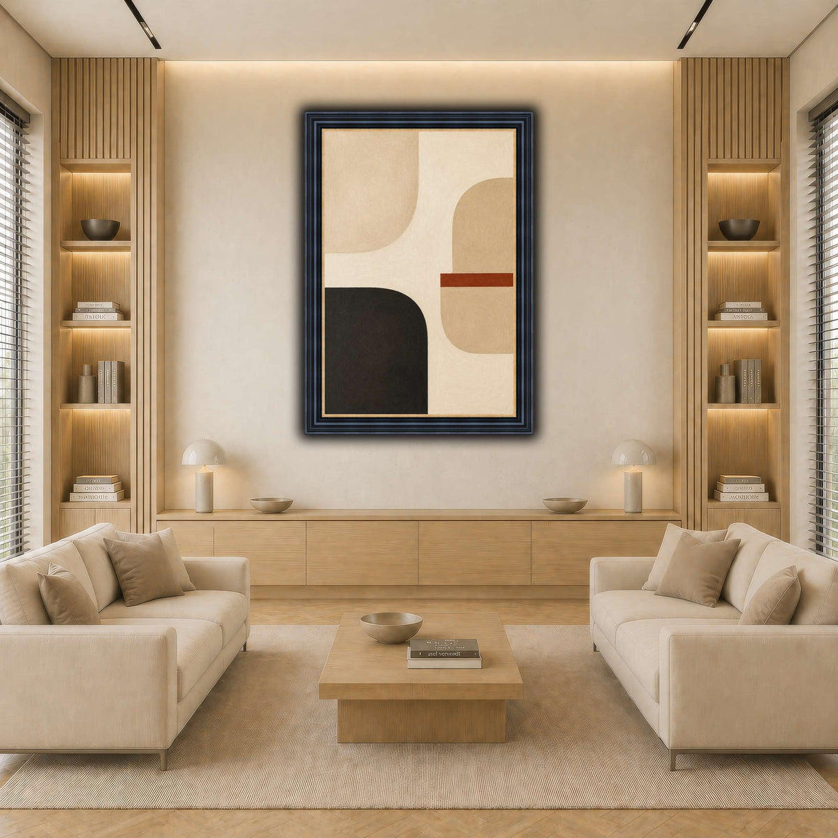 Balanced Silence light neutral-living room