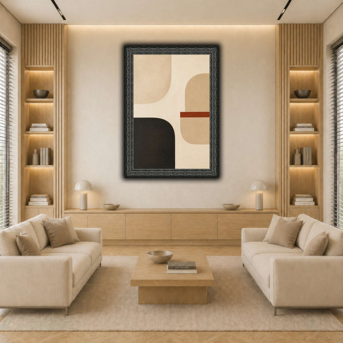 Balanced Silence light neutral-living room