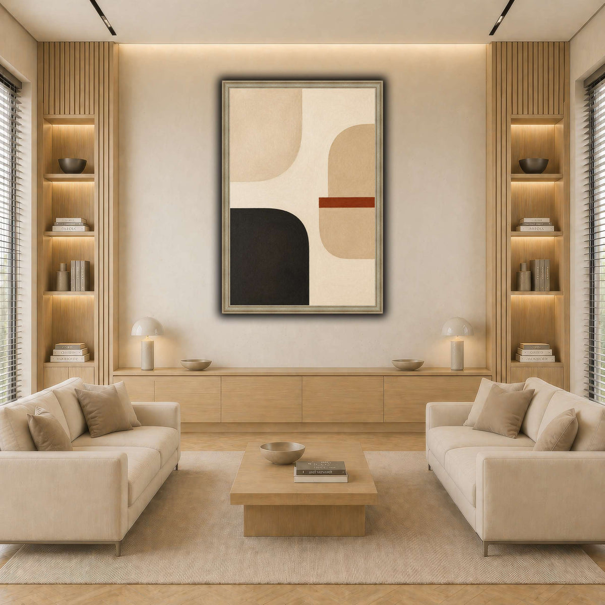 Balanced Silence light neutral-living room