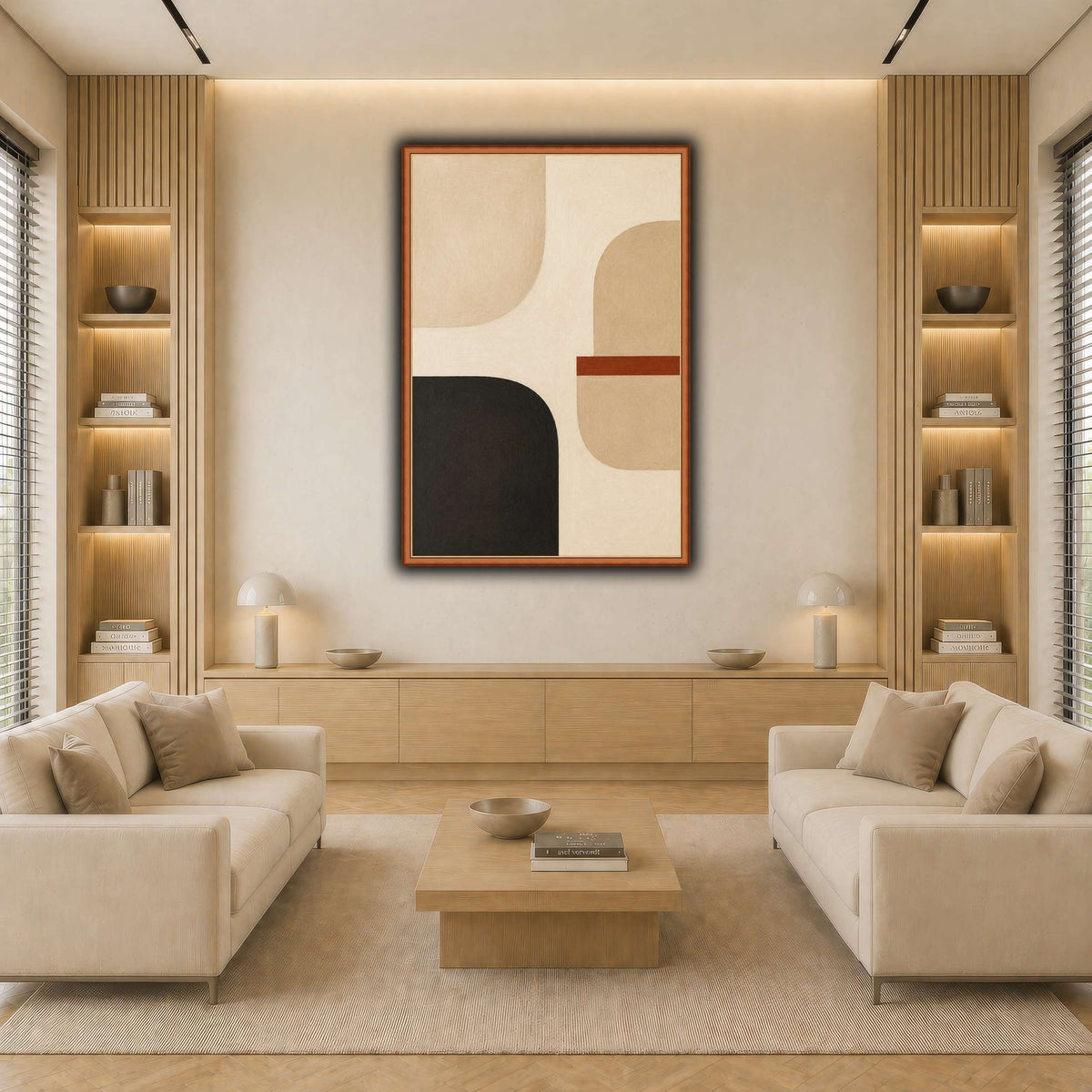 Balanced Silence light neutral-living room