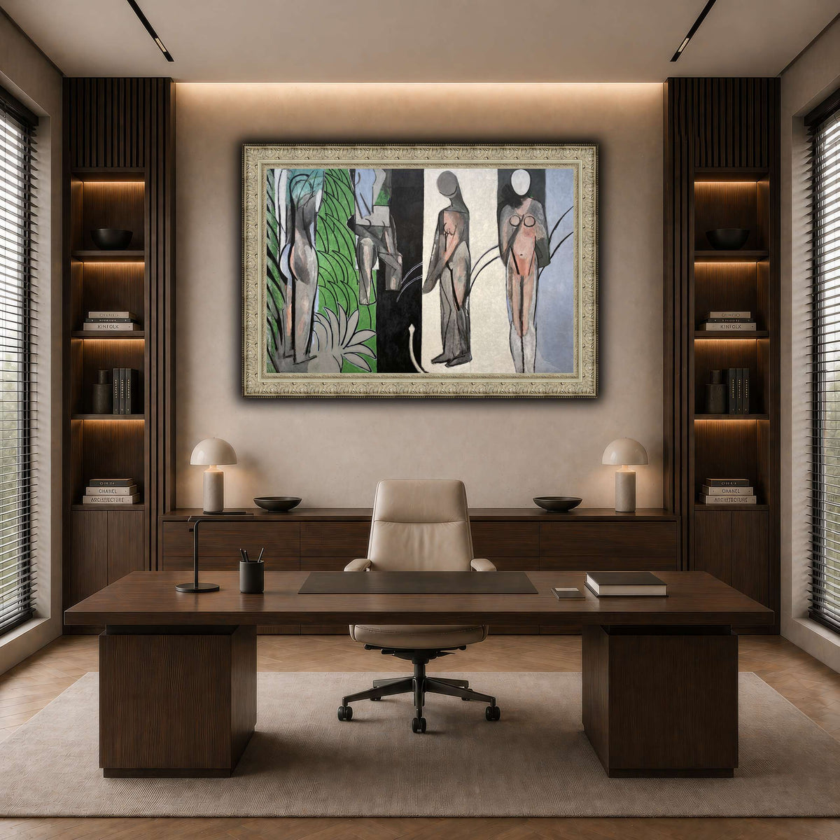 Bathers_by_a_River_Henri_Matisse dark neutral-office