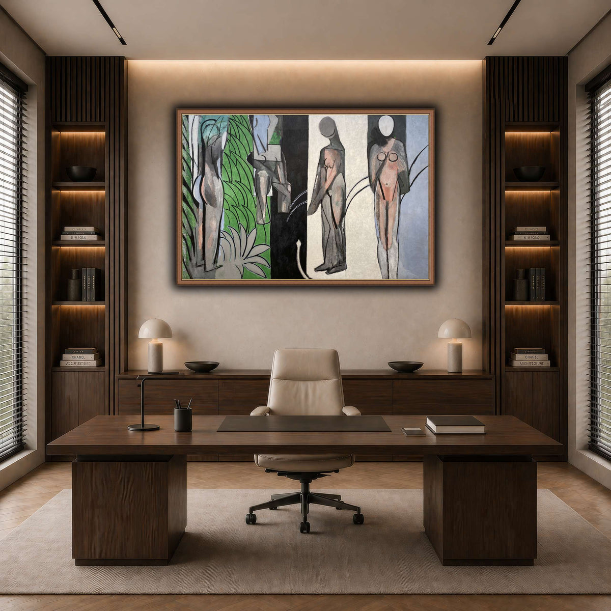 Bathers_by_a_River_Henri_Matisse dark neutral-office