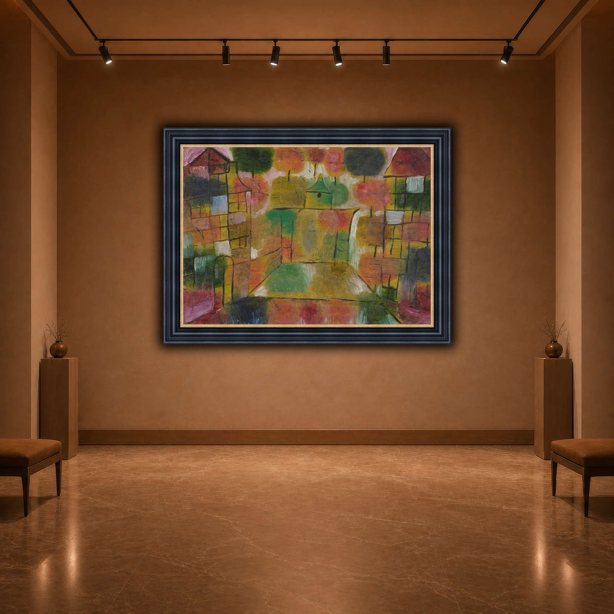 Baum-und-Architektur-Rhythmen-Tree-and-Architecture-Rhythms-1920_paul-klee warm-agallery