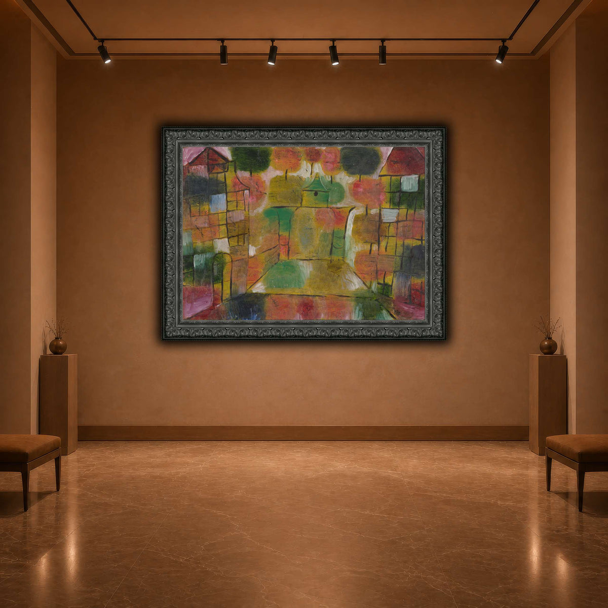 Baum-und-Architektur-Rhythmen-Tree-and-Architecture-Rhythms-1920_paul-klee warm-agallery