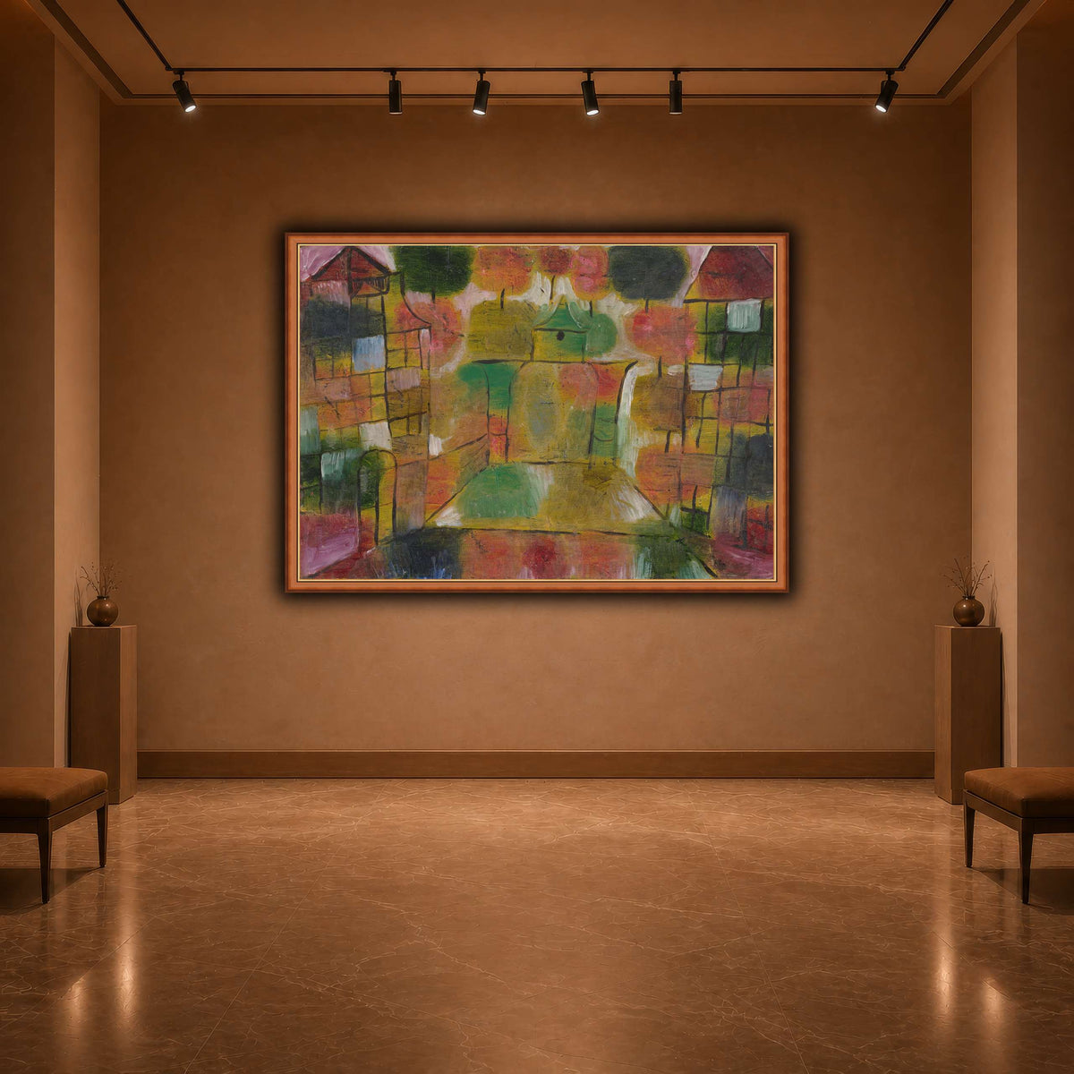 Baum-und-Architektur-Rhythmen-Tree-and-Architecture-Rhythms-1920_paul-klee warm-agallery