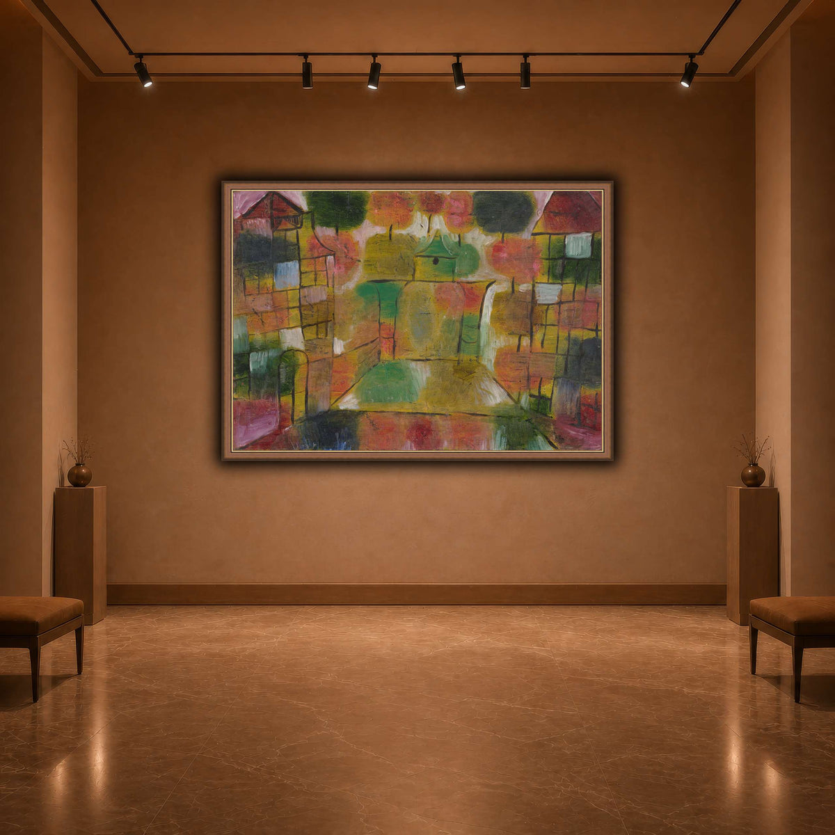 Baum-und-Architektur-Rhythmen-Tree-and-Architecture-Rhythms-1920_paul-klee warm-agallery