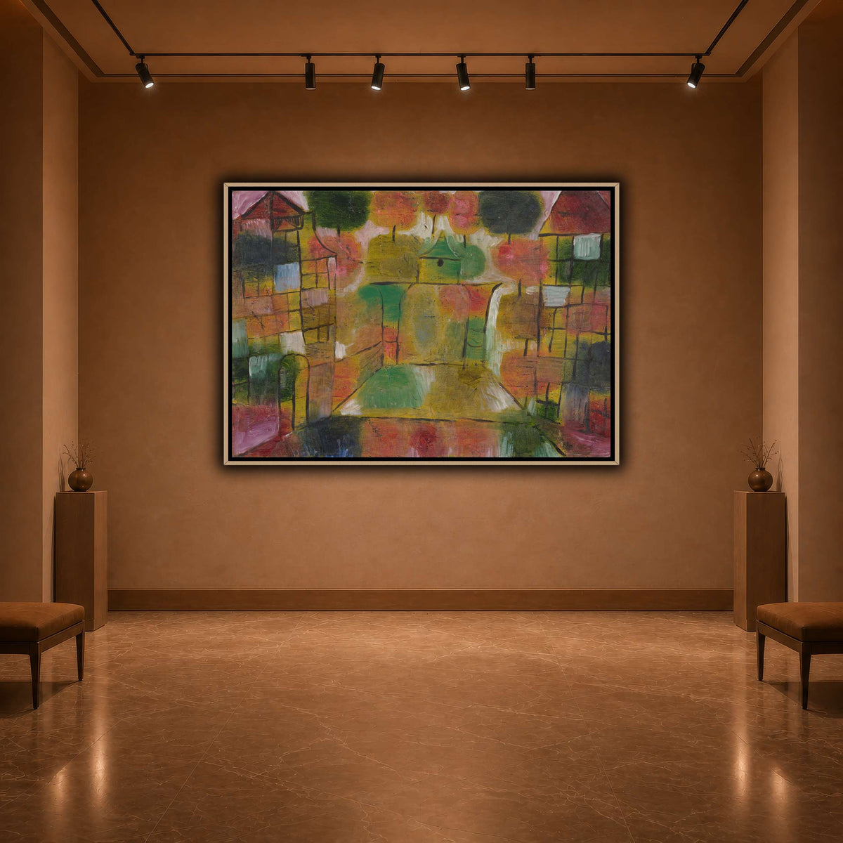 Baum-und-Architektur-Rhythmen-Tree-and-Architecture-Rhythms-1920_paul-klee warm-agallery