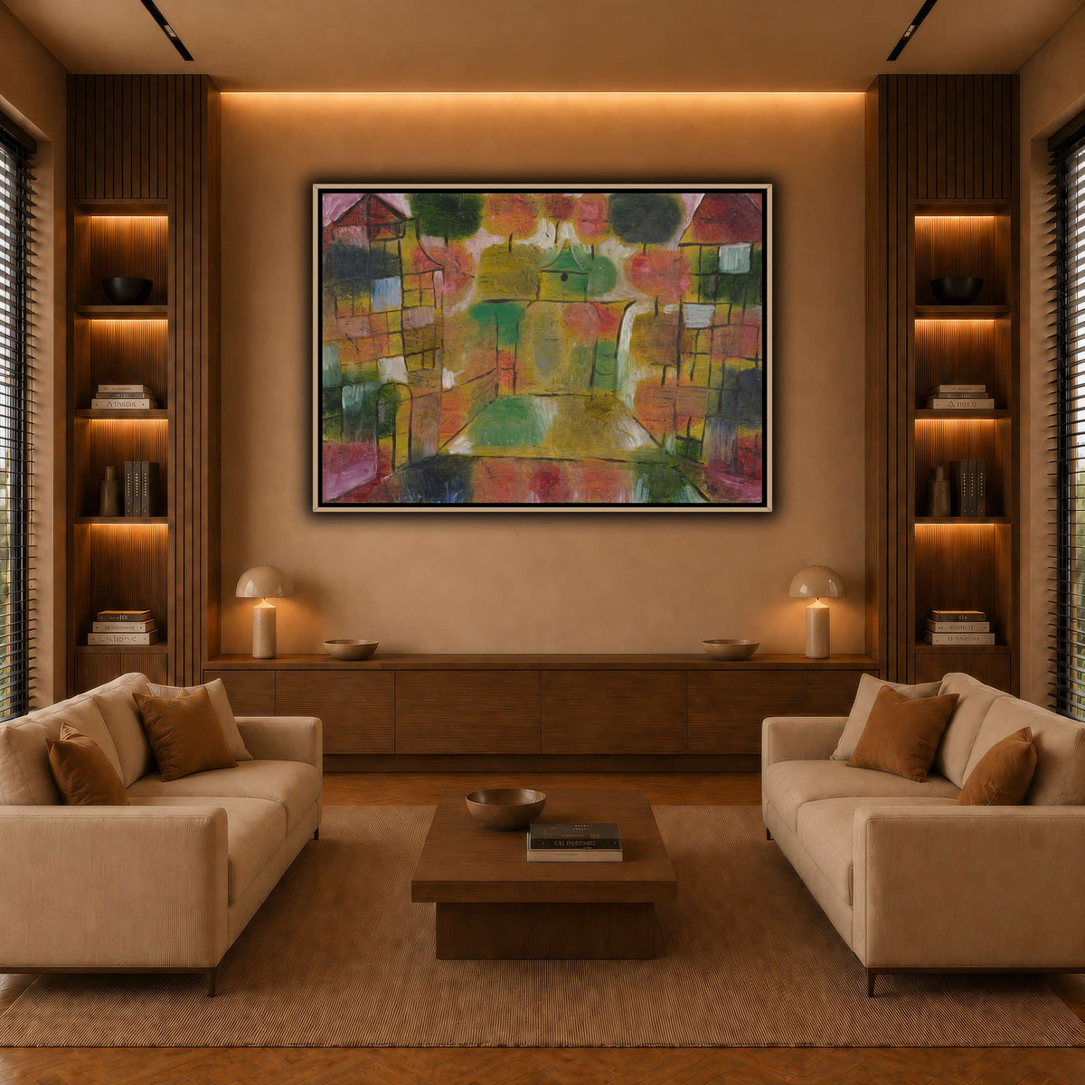 Baum-und-Architektur-Rhythmen-Tree-and-Architecture-Rhythms-1920_paul-klee warm-living-room