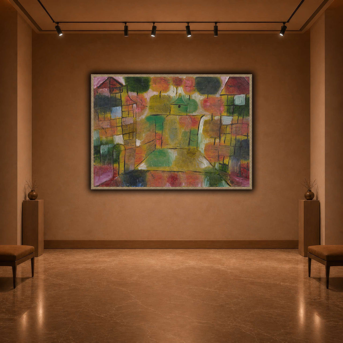 Baum-und-Architektur-Rhythmen-Tree-and-Architecture-Rhythms-1920_paul-klee warm-agallery