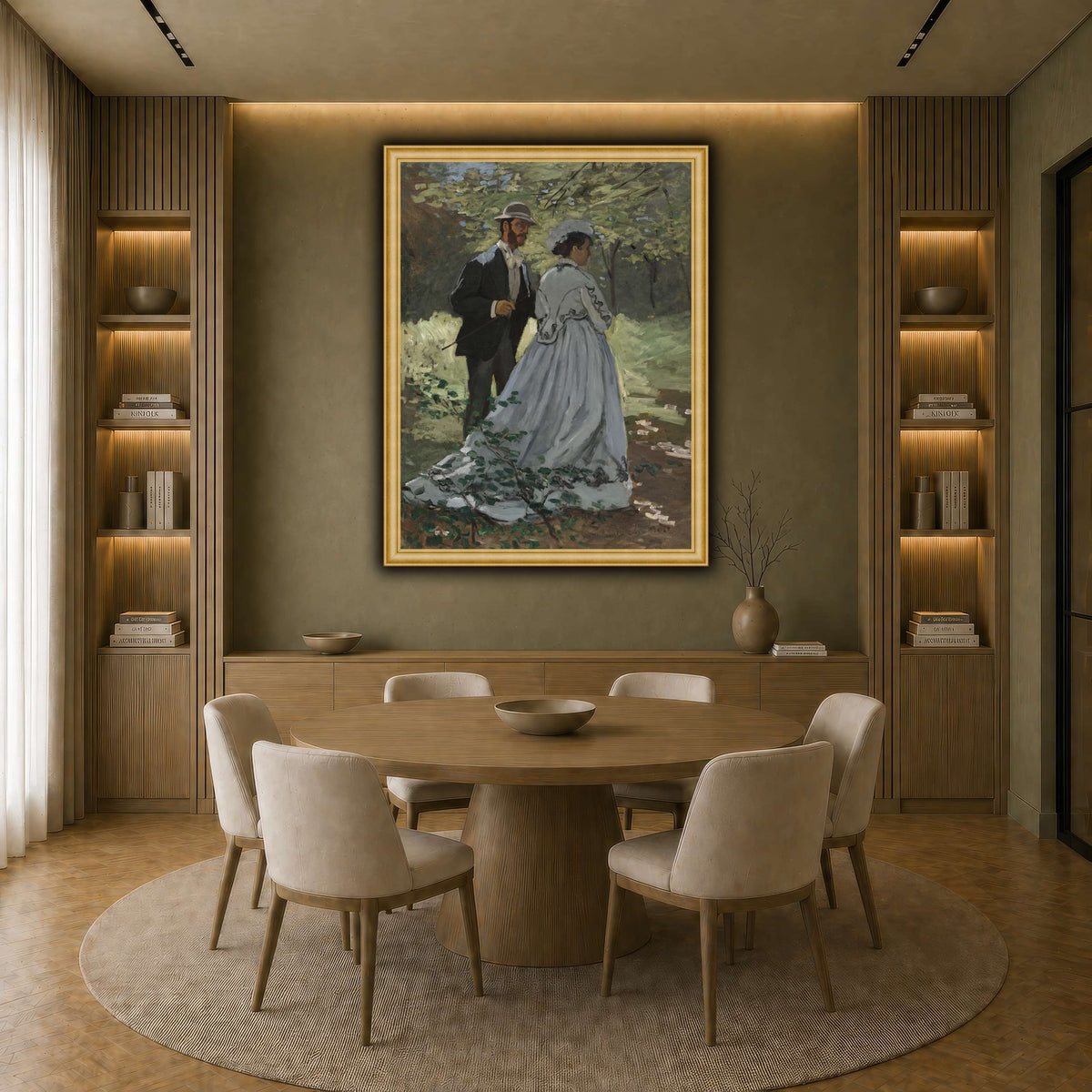 Bazille_and_Camille_ earth-dining room