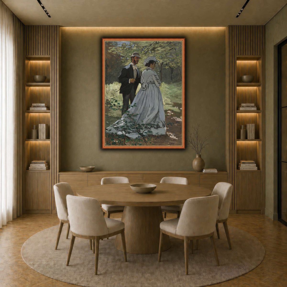 Bazille_and_Camille_ earth-dining room